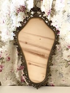 Antique Large Ornate Gold Italian Mirror Picture Frame Regency Rococo Maker Fg