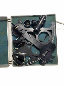 Davis Mark 20 Master Sextant With Case Instructions Attachments Nautical Marine