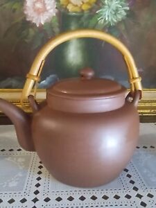 Vintage Chinese Yixing Zisha Clay Teapot