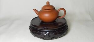 Rare Antique Chinese Yixing Zisha Pottery Teapot With Chinese Marked