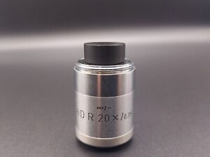 Leitz Wetzlar Germany Hd R 20x 0 35 Microscope Lens Lab Equipment