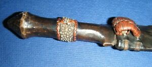 An Antique Old Bariba Tribe Dagger Benin Knife Sword West African Rare