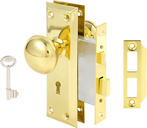 Mortise Lock Set For Interior Door Vintage Antique Gold Door Knobs With Lock An
