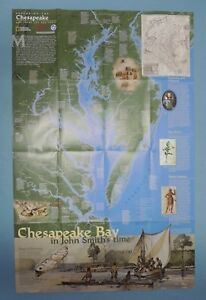 Exploring The Chesapeake 400 Years Ago Today National Geographic Map 2005