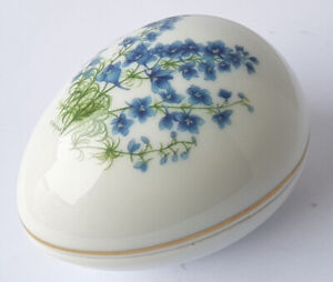 Easter Decorative Can In Form By The Egg Porcelain Wallendorf Gdr