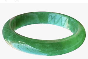 Natural Burmese Jade Bangle Jadeite Bracelet 54mm