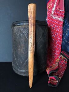 Old Papua New Guinea Sepik River Abelam Carved Cassowary Dagger 