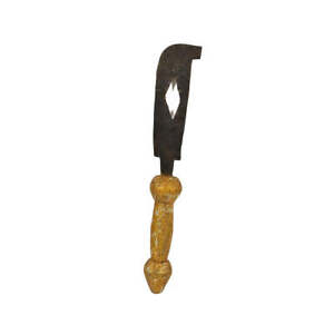 Asante Iron Sword With Wood Handle