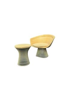 Warren Platner Knoll Lounge Chair And Ottoman 100 Authentic Vintage 1960 S