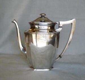 Wilcox Sp Silverplate Co International Tea Pot Coffee Pot Art Deco