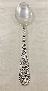 Kirk Repousse Sterling Oval Place Spoon S Multiples Available 6 3 8 No Mono