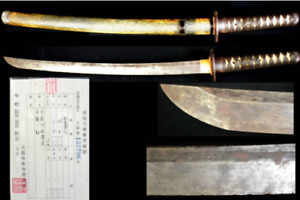 Japanese Sword Antiqu Wakizashi Koshirae 17 95inch From Japan Katana