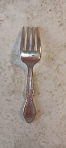 Vintage Rogers Bros Child S Fork Baby Silver Plate 4 