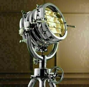 Nautical Royal Master Search Spot Light Floor Lamp Restoration Hardware Decor