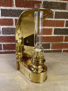 Dhr Brass Oil Lamp Nautical Wall Mounted Euc