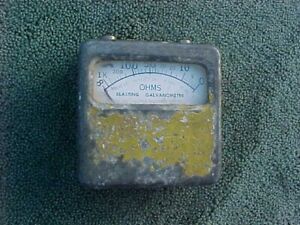 Vintage Coal Mining Detonator Galvanometer For Blasting Machine Pennsylvania