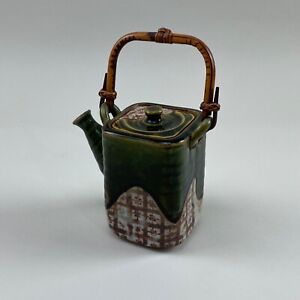 Oribe Ceramic Tea Server Impressed Mark Japan 20th Century