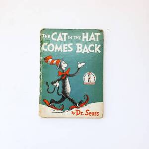 The Cat In The Hat Comes Back By Dr Seuss 1958 First Edition