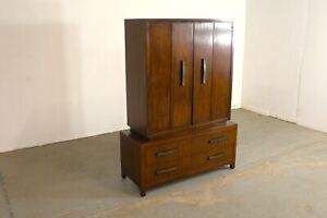 Mid Century Modern Asian Gentleman S Tall Chest On Chest By Heritage