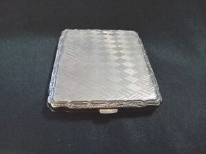 Vintage Alpacca Silver Cigarette Case