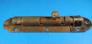 Side Bolt Lock Latch Catch 6 1 2 Long Overall Rustic Vintage Door Hardware