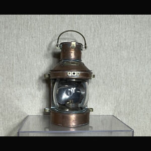 Antique Tung Woo Masthead Ships Kerosene Copper Lantern