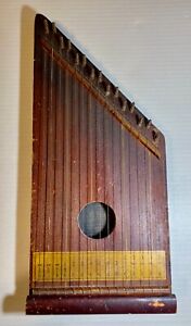 Vintage Psaltery Satis N Coleman 15 String Instrument