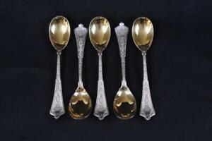 Persian By Tiffany And Co Sterling Silver Egg Spoon Gw 4 7 8 Antique