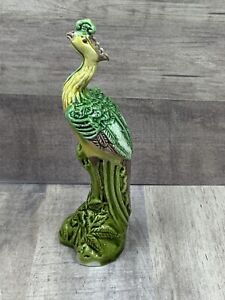 Antique Qing Early Republic Chinese Export Porcelain Glazed Phoenix Bird 4 5 