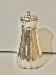 Tiffany And Co Makers T Sterling Silver Sugar Shaker Muffineer Mono 6 25 