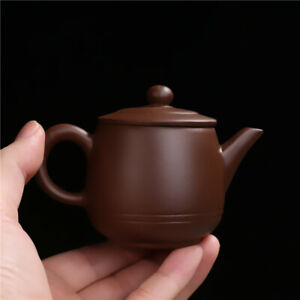 Chinese Yixing Zisha Clay Pottery Teapot Purple Handmade Teakettle