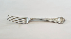 Tiffany Persian Sterling Silver Luncheon Fork 7 1 4 With Monogram