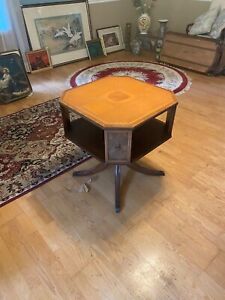 Wooden Barrister S Side Table