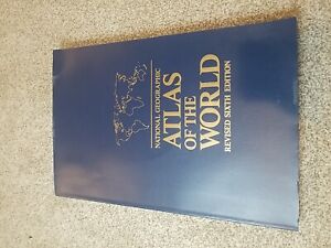 National Geographic Atlas Of The World Revised Sixth Edition 1995 By John Shupe