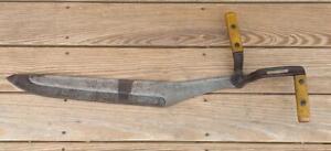 Vintage Hay Knife Saw Cast Replaceable Blades Adjustable