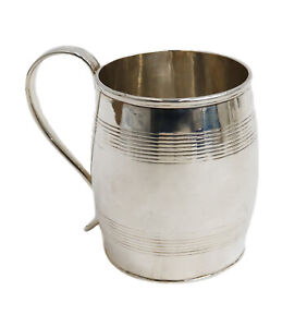 Matthew Boulton George Iii Birmingham Sterling Silver Barrel Tankard Cup 1802