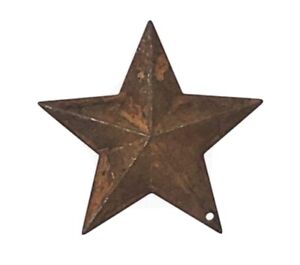 100 Rusty Metal Barn Stars Bag Of 100 Primitive Country Craft Project