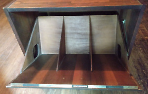 Rare Vintage Lane Furniture Wood Wooden Record Cabinet Mid Century Modern 2 2 73