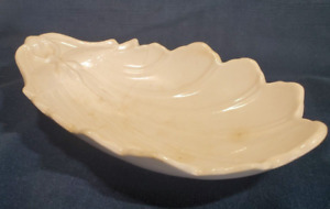 19th Century Ironstone Pickle Dish Bowl Fluted Shell Form T R Boote C 1845