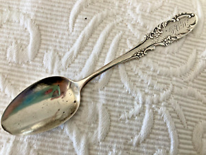 Antique Sterling Frank M Whiting Orleans 1892 5 O Clock Teaspoon Mono