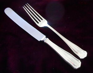 Shreve Co Sterling Winchester Dinner Fork Knife With Monogram B 