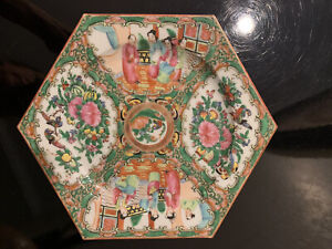 Antique Chinese Export Famille Rose Canton 8 5 Plate