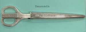 Tiffany Co Makers Sterling Silver Scissors Letter Opener Sheat Set 151g