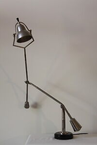 Double Balancier Table Lamp By Douard Wilfred Buquet 1930s Art Deco