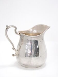 Vintage Creamer Small Pitcher Fisher Sterling Silver 707 Sterling Silver
