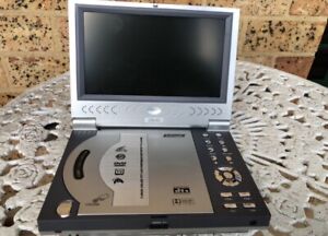 Audio Sonic Portable Tv Dvd Player Mp3 Games Comes With Bag