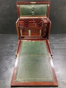 Antique English Victorian Stationary Cabinet Writing Box