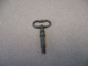 Antique Triangle 3 Sided Treadle Sewing Machine Drawer Key Domestic White L2 