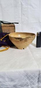 Kintsugi Chawan Hagi Pottery Bowl 5 5 Inch With Box Japanese Vintage Old Art