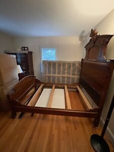 Beautiful Antique Eastlake Victorian Bedroom Set Complete Turn Of Century 